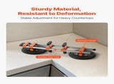 Seamless Seam Setter, 2 Packs, Granite Seam Setter with 6 in Vacuum Suction Cups & Tool Bag, Seam V952-SPDJJFGDQ180MFTSM001V0