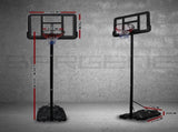 Basketball Hoop Stand System Portable Adjustable Height Ring Backboard Net Rim V610-BAS-0021A