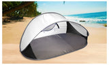Pop Up Grey Camping Tent Beach Portable Hiking Sun Shade Shelter 69_UA0138-GR
