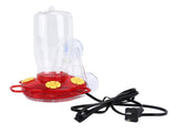 Heated Hummingbird Feeder for Outdoor Hanging Hummingbird Feeder with Suction Cup for Window Garden V1294-YM0901-3111240312011
