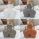 Small Macaron Ceramic Vase For Home Decor And Dried Flower Arrangements PRL-5107722750DBT