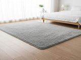 230x200cm Floor Rugs Large Shaggy Rug Area Carpet Bedroom Living Room Mat - Grey V63-832221