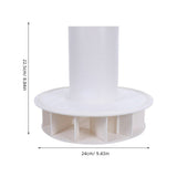 Pvc Gutter Siphon Diverter Outer Diameter 110mm for Rainwater Drainage V1369-AZ3-W-19272
