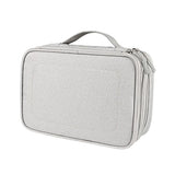 Premium Fabric Cable Pouch Organizer, and Portable, 1 Piece for Electronics and Accessories Storage V1369-AZ3-W-19456