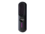 S01 Black Cordless Hair Straightener Brush - 2-in-1 Curling & Straightening Tool with LED Power V888-ELOSUNG42064