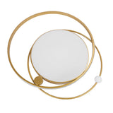 Modern LED Ceiling Light Dimmable Flush Mount Ceiling Lamp with Remote Control for Bedroom Living V1294-YM0901-3119250024611