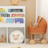Kids Shelving Unit 3 Shelves 2 Compartments V178-65180