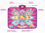 Blue Wireless Kids Electronic Princess Dance Mat & Music Playmat - 7 Modes Foot Game Pad V888-ELOSUNG39910