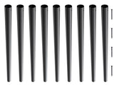Staircase Metal Balusters, 3/4'' Round x 32'' Long Aluminum Decorative Banister Spindles, 101 Pack V952-YXKLGZ32YC10P31SIV0