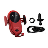 Wireless Car Charger Mount with Smart Sensor 2.8in x 5.3in x 3.9in, Automatic Clamping Vent Phone V1369-AZ3-W-23510