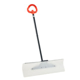 VEVOR Snow Pusher Shovel, 76.2 cm Outdoor Snowplow Shovel with Ergonomic Grip, HDPE Plastic Blade, V952-WLKSL3035INC7ZY9Y001V0
