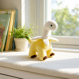 Banana Dinosaur Plush, Bananasaurus Rex Stuffed Animal CuteT-Rex Pillow Funny weirdFruit Plushie The V1369-AZ3-W-13652