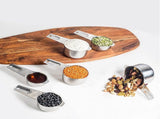Measuring Cups and Measuring Spoons Set Ejoyous 304 Stainless Steel 13 Pieces Kitchen Measuring V1294-YM0722-JYA03160