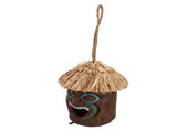 20x12cm Hanging Birdhouses Simulation Resin Garden Birdhouses Decor for Outdoor Corridor V1294-YM0703-3111230005411
