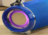 Portable Wireless Speaker Bluetooth Speaker Flashing LED Lights Party Speaker - Green - Size 01 V1106-791-25188-GRN-01