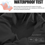 5x5x5m Waterproof Outdoor Triangular Sun Sail UV Protective Shade Net for Camping Garden and Pool, V1188-MS-325-1255