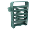 Classroom Deskside Bookshelf Large Capacity 6 Tier Multifunctional Slim Library Reading Storage Rack V1294-YM0901-3116230009313
