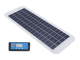 30W Solar Panel Kit Polycrystalline Silicon Solar Charger Panel Blue 100A Charge Controller 18V V1294-YM0901-3111240288511