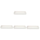 4-Pack White Pegboard Tool Storage Bins Hanging Stacking Containers for Parts and Accessories V1366-AZ2-W-21153