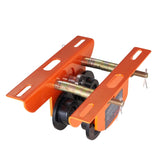 VEVOR Electric Hoist Manual Trolley, 0.5 Ton Load Capacity for PA200 PA250 PA300 PA400 PA500, Push V952-DDHLSDXC05T2B96BSV0