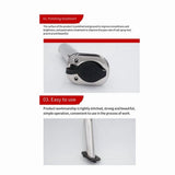 Stainless Steel Flush Mount Boat Fishing Rod Holder 30 Degree Rod Pod for Marine Boat V1369-AZ3-W-11597