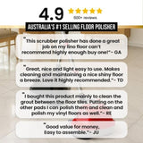 Hauskeeper GEN2 5 in 1 Electric Floor Polisher 6M Power Cable Timber Hard Waxer Buffer Cleaner FLR-POL-BK