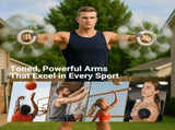 Unisex 360&deg Hand Rotation Forearm Trainer Arm Shoulder Chest Workout Home Gym Equipmen V1232-SPXLQ001