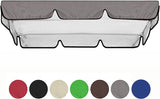 Porch Swing Canopy, Outdoor Swing Cover Replacement Canopy, Swing Canopy Cover Replacement 420D, Top V1259-DP01-A-3655