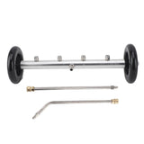 Undercarriage Cleaner 16 Inch 4000PSI High Pressure Under Car Wash Water Broom with Extension Rod V1294-YM0901-3111240017312