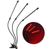 30W USB 3Tube Flexible LED Plant Grow Light Full Spectrum Grow Lamp with Clip for Indoor Plants V1294-YM0901-3119200076711
