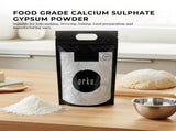 Orku 5Kg Fine Calcium Sulphate Gypsum Powder - Dihydrate Food Grade FCC E516 V238-SUPDZ-40142253883472
