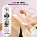 Figure 8 Resistance Bands for Women & Men - 35LB Silicone Pull Rope with Non-Slip Handles, Home Gym V1258-DP02-F-408