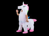Giant Unicorn Fancy Dress Fan Inflatable Costume Suit V63-825781
