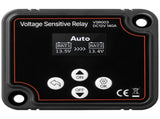 Dual Battery Isolator, 12V 140 Amp, Manual and Automatic VSR Voltage Sensitive Relay with LCD V952-SDCGLJDQDJQSIRD88001V9
