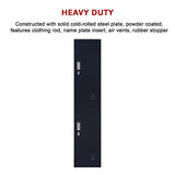 2-Door Vertical Locker for Office Gym Shed School Home Storage V63-832461