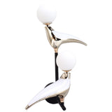 Modern Bird Wall Lamp Double Head Rotatable LED Wall Mounted Light for Living Room Bedroom Bedside V1294-YM0703-3119230065611