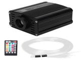 16W Fiber Optic Light RGBW LED Ceiling Light Kit APP Control with 2m Fiber Optic Cable V1294-YM0718-3119210003511