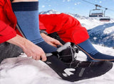 OutdoorMaster Thermolite Merino Wool Ski Socks, Compression Thermal Snowboarding Socks for Men & V1168-B0FRMK4R2B