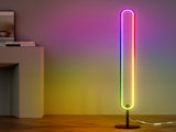 Artiss RGB LED Floor Lamp Remote Control Corner Light Stand Gaming Room 118CM LAMP-FLOOR-RGB-118-BK