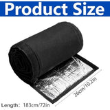 3-Layer HVAC Copper Pipe Insulation Cover, Flexible Lines Insulation Cover for Central Air V1366-AZ2-W-10882