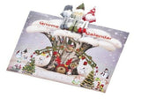 2024 Holiday Advent Calendar Dwarf Theme Countdown Calendar Ornament for Xmas Celebration Desk V1294-YM0901-3115240097511