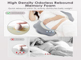 Pregnancy Pillows for Sleeping, Memory Foam Maternity Pillow Support for Back Belly HIPS, Adjustable V1107-115-11628-GRY1