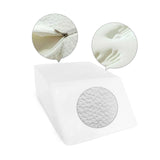 Memory Foam Bed Wedge Leg Support Elevation Pillow with Washable Breathable Cover 60.5 x 50 x 22cm V1181-MB0005-NEW