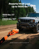 VEVOR 10 Ton Recovery Winch Snatch Block 22,000 lbs Capacity Off Road ATV UTV V952-ZQHL22000LBSEXWFNV0