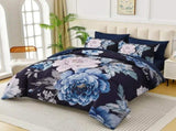 Midnight Bloom Royale 3 Piece Comforter Set V745-AB011082AJ3