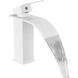 Modern Faucet for Bathroom and Kitchen,fall Effect, Elegant Design Basin Faucet, Hot and Cold V1237-ZY-715-265