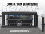 6U Wall Mount Network Server Cabinet, 15.5'' Deep, Server Rack Cabinet Enclosure, 200 lbs Max. V952-WLJJGHBL6U1556GI7V0