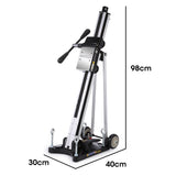BAUMR-AG Adjustable Core Drill Wheeled Rig Stand V219-DRLSTDBM431A