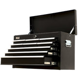 Bullet Pro 9 Drawer Tool Box Chest, Organiser Mechanic Garage Storage Toolbox Set - Black V219-TOLCHTBU19KA