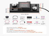 Dual Battery Isolator Kit, 12V 80 Amp, Manual and Automatic VSR Voltage Sensitive Relay with V952-SDCGLJDQTZQSAGQ2K001V9